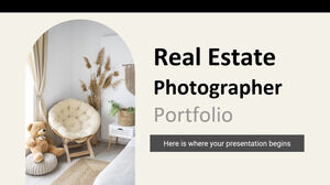 Portfolio de photographe immobilier