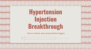 Hipertansiyon Enjeksiyonunda Buluş