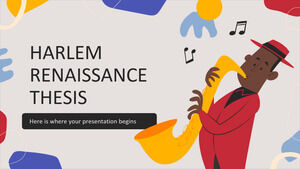 Tesis del Renacimiento de Harlem