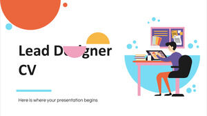 السيرة الذاتية للمصمم الرئيسي