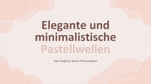 Портфолио элегантных и минималистичных тонких пастельных волн