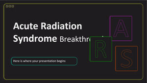 Acute Radiation Syndrome Breakthrough