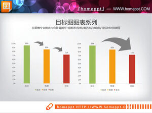 대상 PPT 막대 차트 및 차트 6세트 다운로드