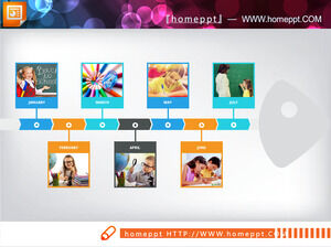 Two PPT fishbone images with image filling instructions