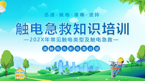 PPT-Download für Erste-Hilfe-Wissenstraining zu Stromschlägen