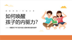 Cara membangkitkan unduhan template PPT drive batin anak-anak