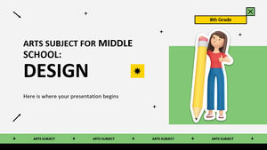 Materia de artes para la escuela secundaria - 8.º grado: Diseño