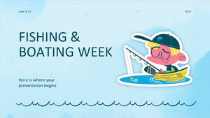 Tydzień wędkowania i pływania łódką