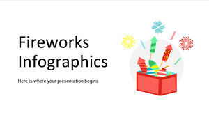 Feuerwerk-Infografiken
