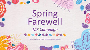 Campanha Spring Farewell MK