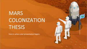 Mars Colonization Thesis