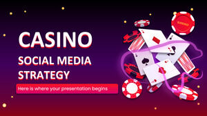 Strategia sui social media del casinò