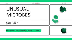 Relato de caso de micróbios incomuns