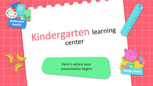 Kindergarten Learning Center