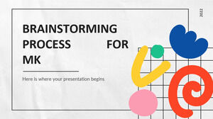 Processo di brainstorming per MK