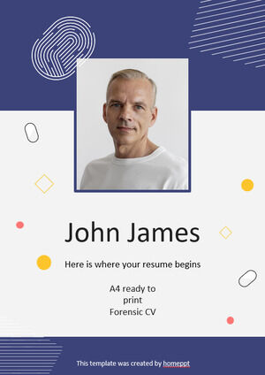 法医学者の履歴書