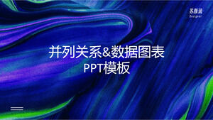 Paralel İlişki ve Veri Tablosu PPT Şablonu