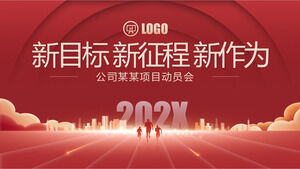 Scarica il modello PPT per l'incontro di mobilitazione del progetto aziendale Red Squisito