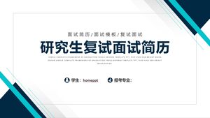 Scarica il modello PPT per la conferma dello sfondo e la difesa dell'alpinista in piedi sulla cima della montagna