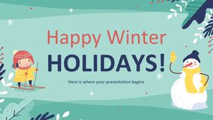 Buone vacanze invernali!