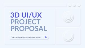 Propozycja projektu UI/UX 3D