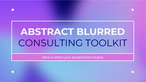 Abstract Blurred Consulting Toolkit