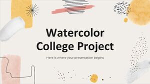 Watercolor College Project