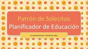 Sunny Patterns - Planner for Education