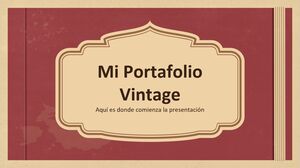 Mein Vintage-Portfolio