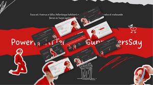 เทมเพลต PPT ขนาดเล็กที่วาดด้วยมืออย่างเบา เทมเพลต PPT ที่เบาและเรียบง่าย