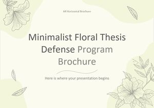 كتيب برنامج الدفاع عن أطروحة الأزهار