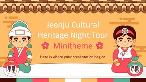 Minitema del tour notturno del patrimonio culturale di Jeonju