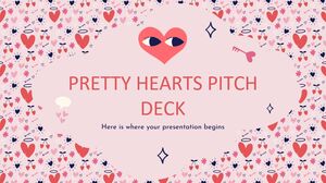 Mazzo di presentazione Pretty Hearts