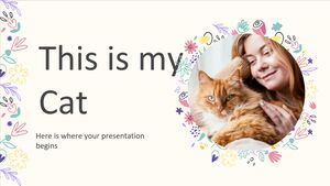 Dies ist meine Katze