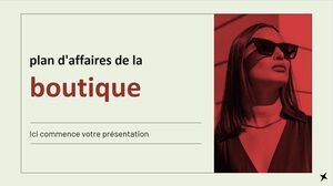 خطة عمل لمتجر