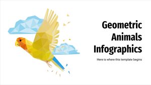 อินโฟกราฟิกส์สัตว์เรขาคณิต