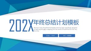 Modello di piano riepilogativo di fine anno