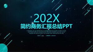 Resumo simplificado do relatório de negócios PPT