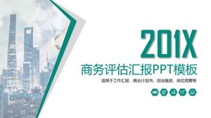 Modello PPT del rapporto di valutazione aziendale