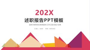 Job report PPT template