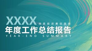 Rapport annuel de synthèse des travaux