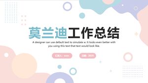 Podsumowanie pracy Morandiego