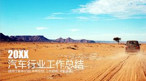 Riepilogo del lavoro dell'industria automobilistica 20XX