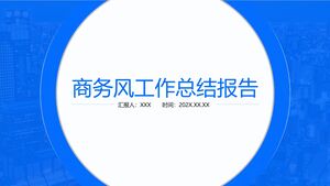 Raport podsumowujący pracę w stylu biznesowym