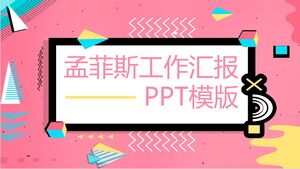 Szablon PPT raportu z pracy w Memphis