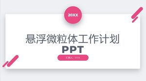 خطة عمل المجال الميكروي المعلق PPT