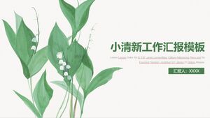 قالب تقرير العمل الجديد المصغر