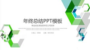 Templat PPT ringkasan akhir tahun 2024