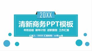 Modèle PPT d'affaires fraîches