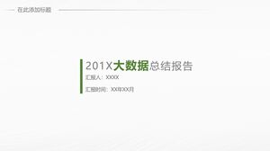 Rapport de synthèse Big Data - Gris vert